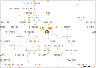 map of Cosimani