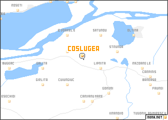 map of Coslugea