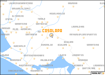 map of Cosolapa