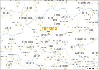 map of Cossiba