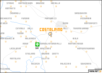 map of Costalpino