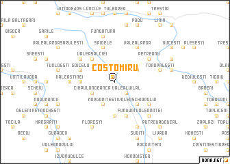 map of Costomiru