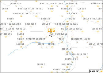 map of Cos