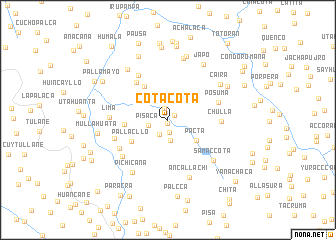 map of Cota Cota