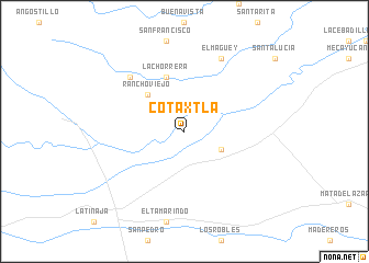 map of Cotaxtla