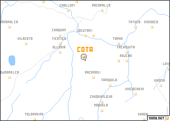 map of Cota