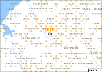 map of Cotem