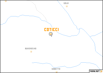 map of Coticci