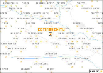 map of Cotina Schitu