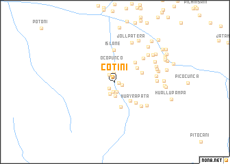 map of Cotini