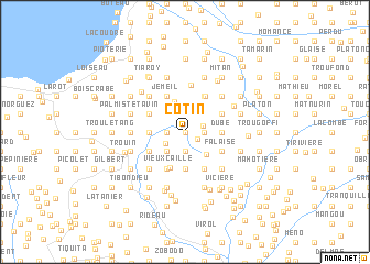 map of Cotin