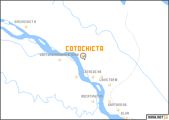 map of Coto Chicta
