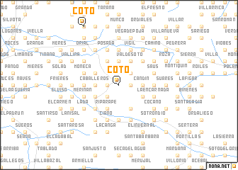 map of Coto