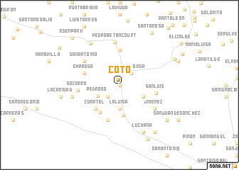 map of Coto