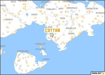 map of Cottab