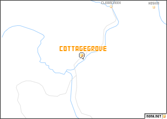 map of Cottage Grove
