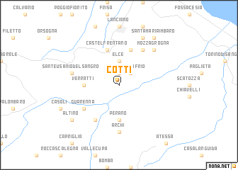 map of Cotti