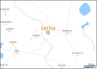 map of Cottle