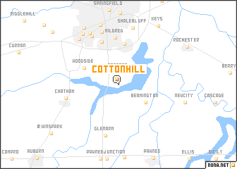 map of Cotton Hill