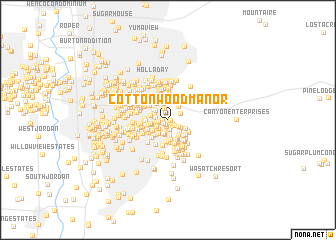 map of Cottonwood Manor