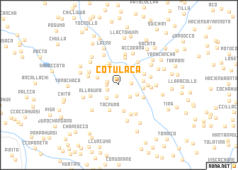map of Cotulaca