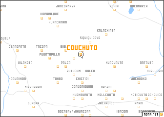 map of Couchuto