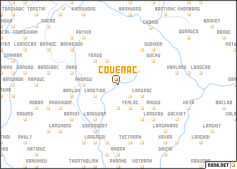 map of Coue Nac