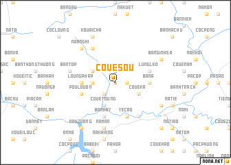 map of Coue Sou