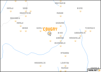 map of Cougny