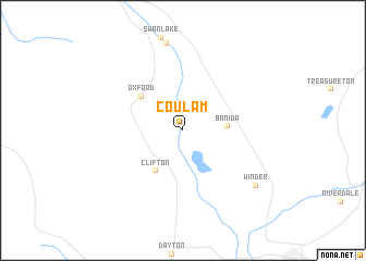 map of Coulam