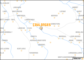 map of Coulonges