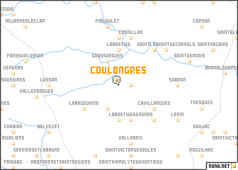 map of Coulongres