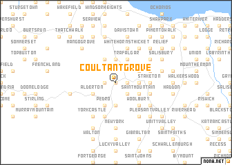 map of Coultant Grove