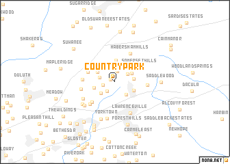 map of Country Park