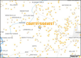 map of Countryside West