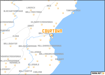 map of Courtown