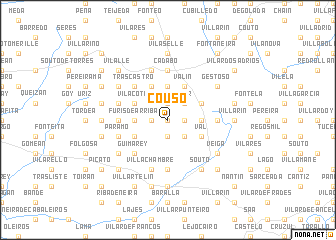 map of Couso