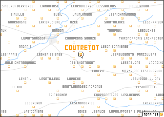 map of Coutretot