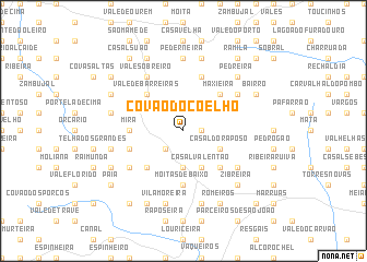 map of Covão do Coelho