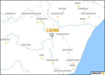 map of Covão