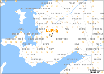 map of Covas