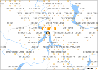 map of Covelo