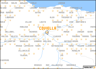 map of Coviella