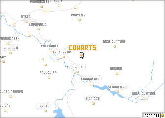 map of Cowarts