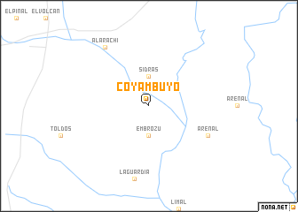 map of Coyambuyo
