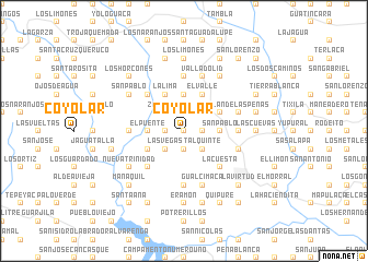 map of Coyolar