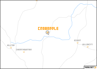 map of Crabapple