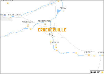 map of Crackerville