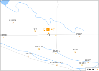 map of Craft