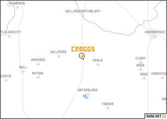 map of Craggs